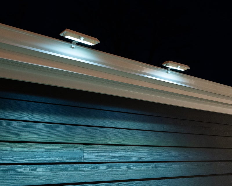 Touch Of ECO Nitebrite Solar LED Motion Detector Sensor Utility Security Outdoor Accent Lights -Automatic On/Off Weather Resistant Mount to Gutter or Fence 2 Pack - Image 5